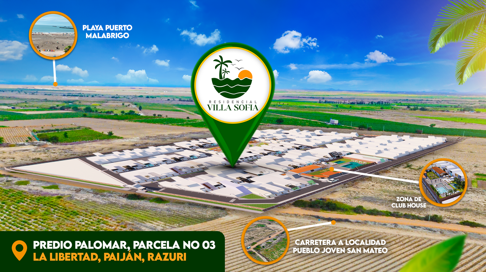 Lote de 90m² Villa Sofía